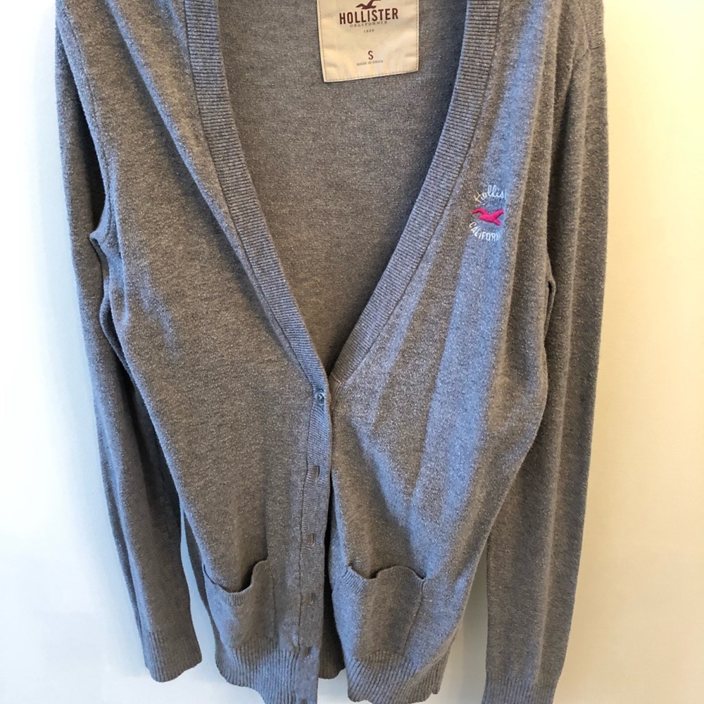 Hollister Grey Sweater